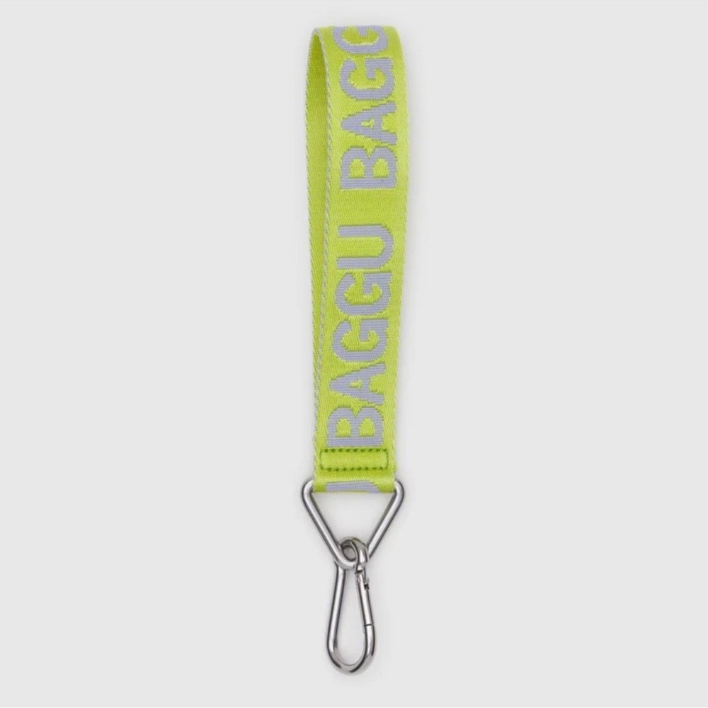 BAGGU Logo Keychain- Citron